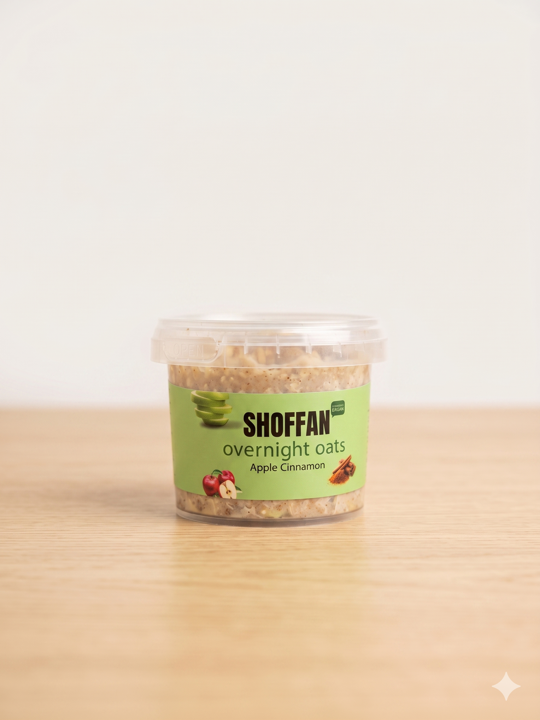 Apple Cinnamon Overnight Oats [270 gm - Meal]