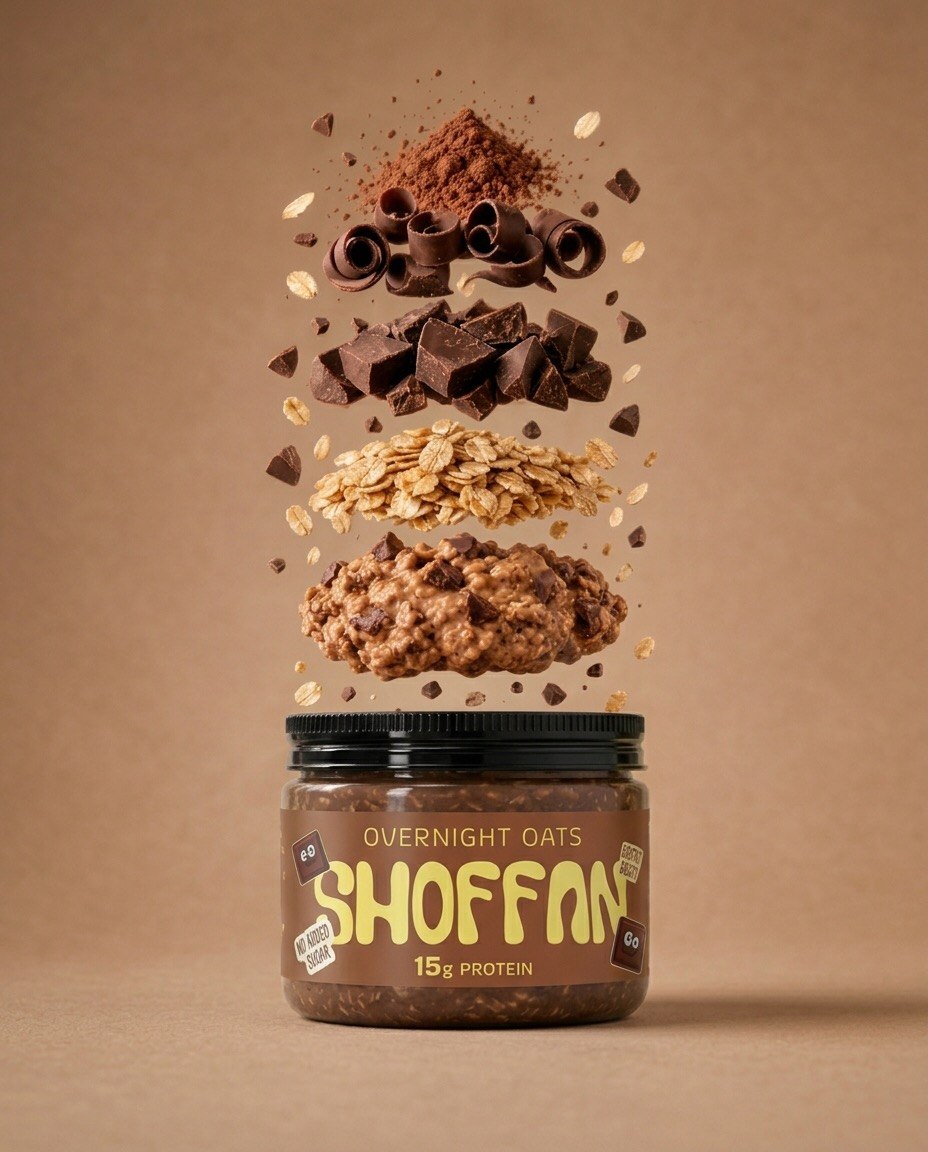 Dark Chocolate Overnight Oats [270 gm - Meal]