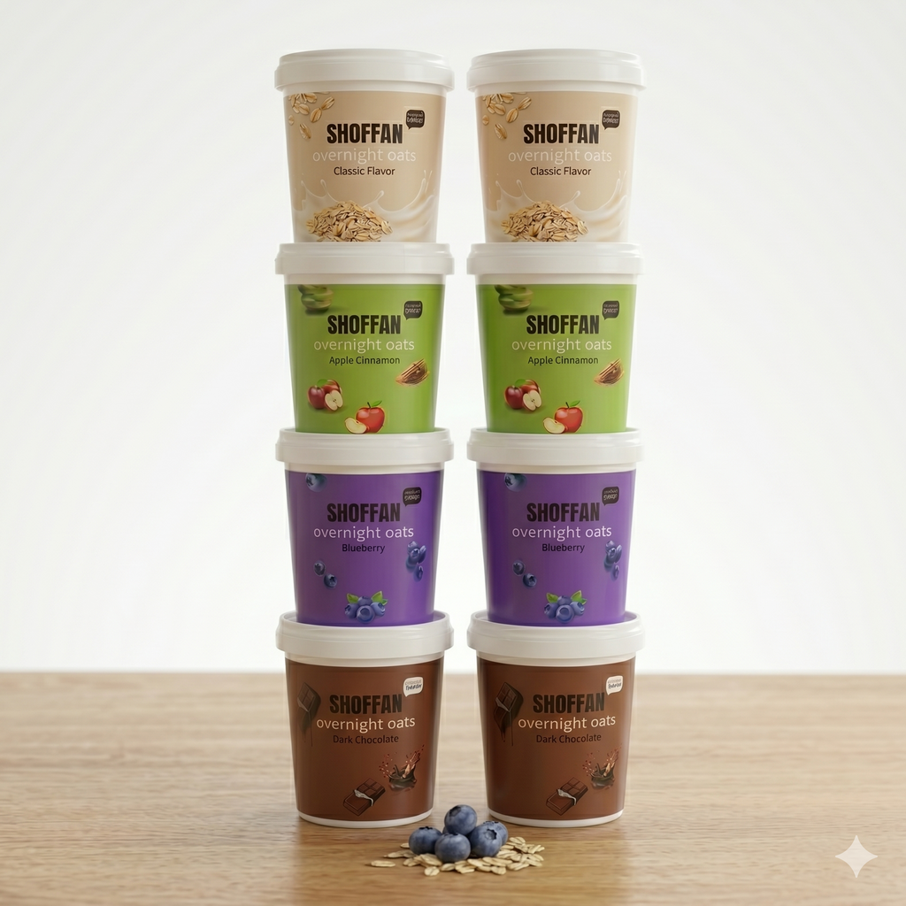 Overnight Oats Weekly Bundle [8 Cups - 170 gm]