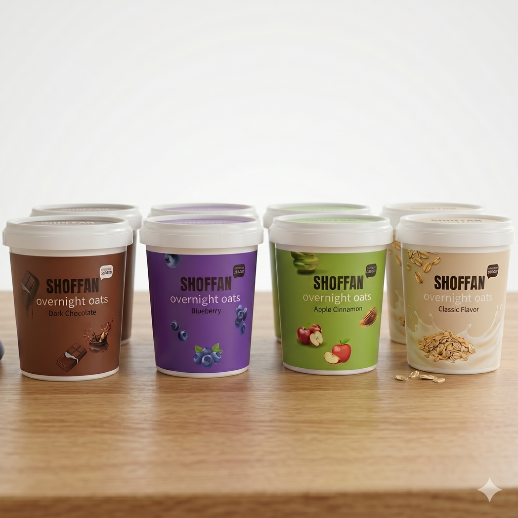 Overnight Oats Weekly Bundle [8 Cups - 170 gm]