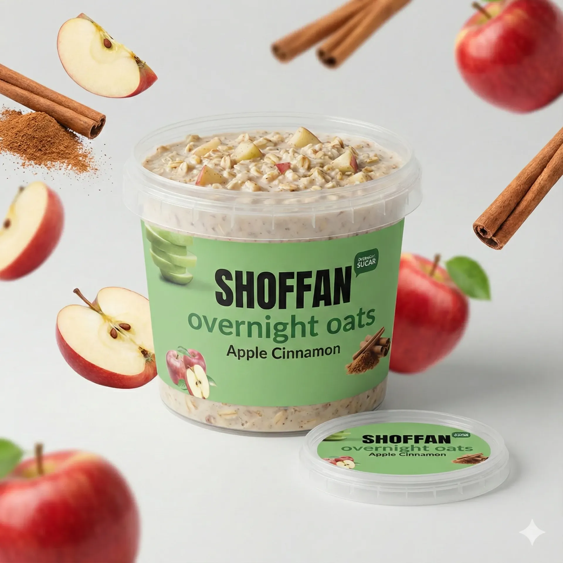 Apple Cinnamon Overnight Oats